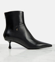 Jimmy Choo Cycas 50 leather ankle boots