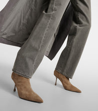 Jimmy Choo Cycas 80 suede ankle boots