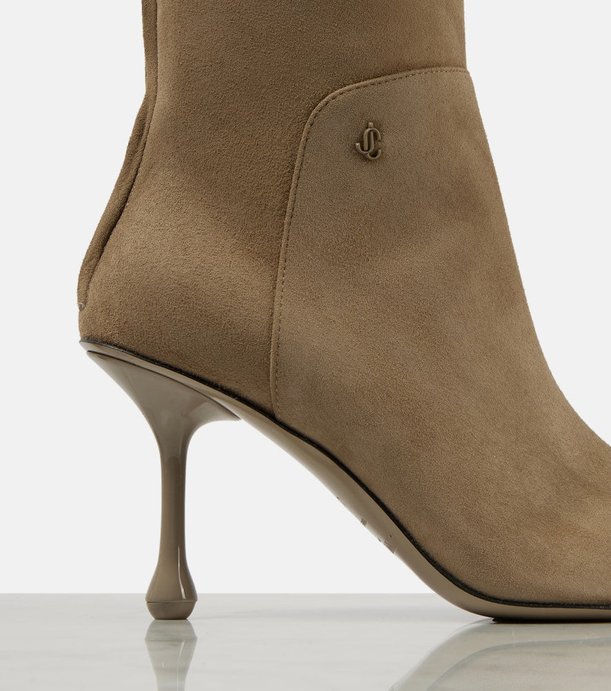 Jimmy Choo Cycas 80 suede ankle boots