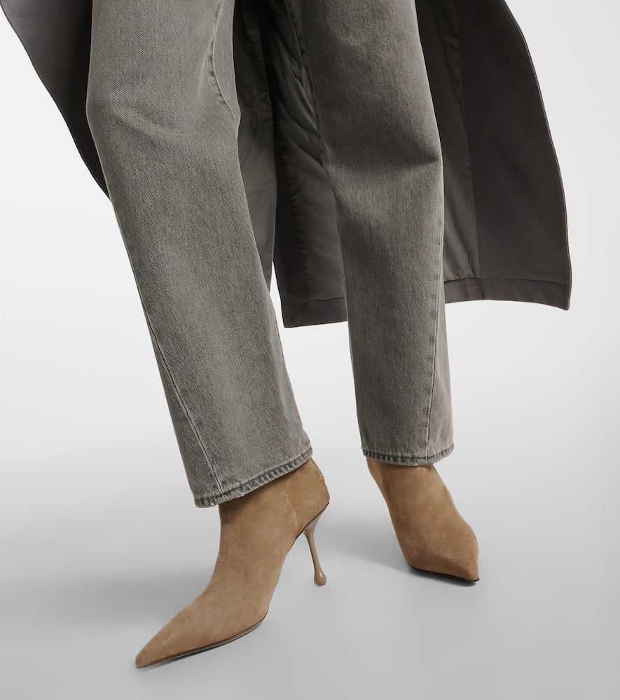 Jimmy Choo Cycas 80 suede ankle boots