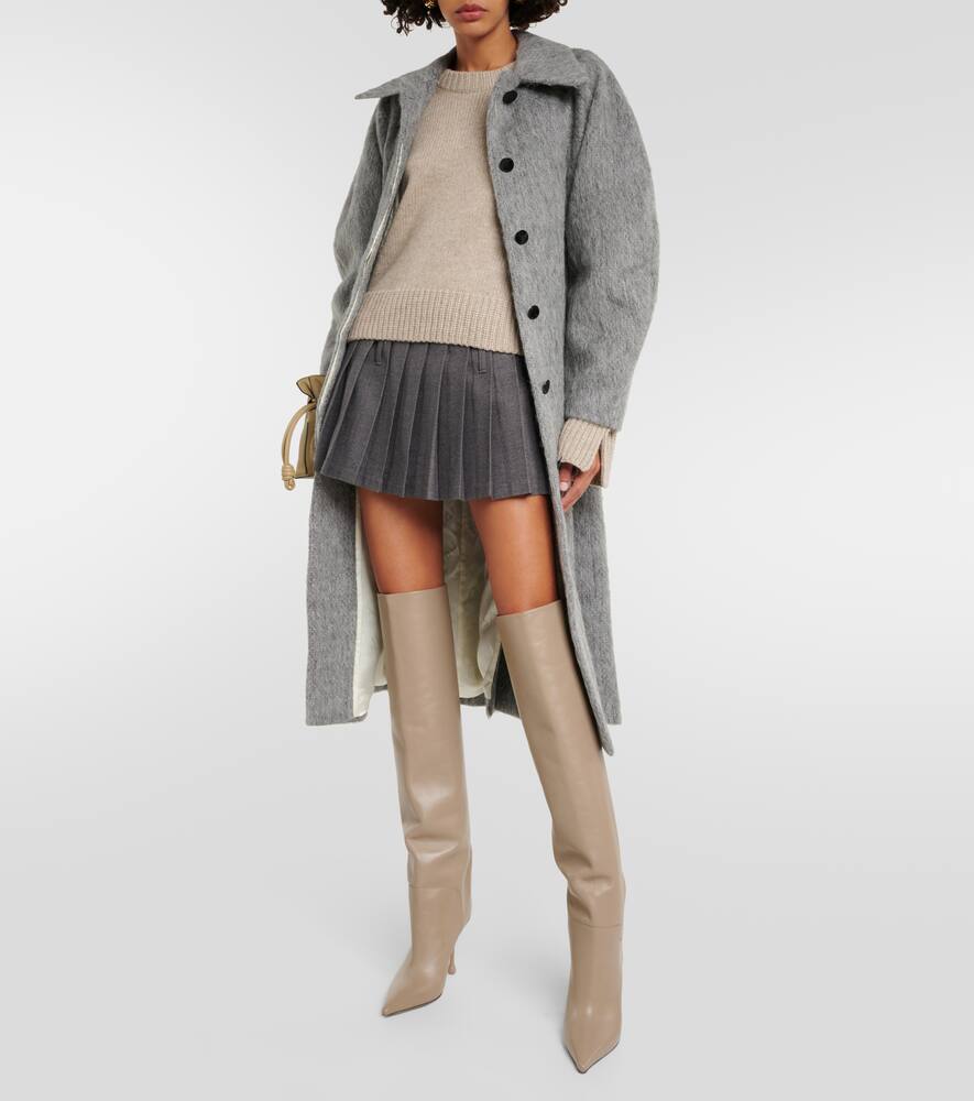Jimmy Choo Cycas 95 leather over-the-knee boots