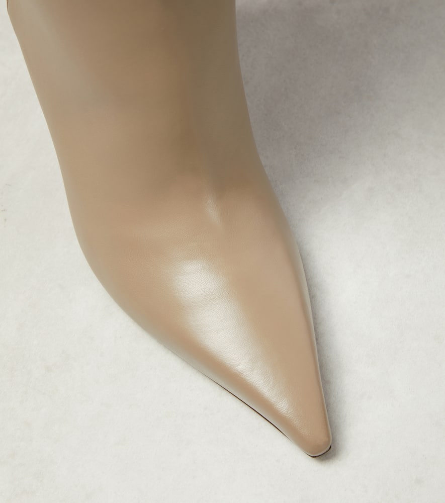 Jimmy Choo Cycas 95 leather over-the-knee boots