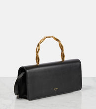 Jimmy Choo Diamond Chain Small leather tote bag