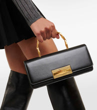 Jimmy Choo Diamond Chain Small leather tote bag