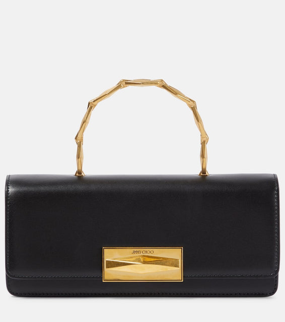 Jimmy Choo Diamond Chain Small leather tote bag. Shop Jimmy Choo Shoulder Bags for women now.
