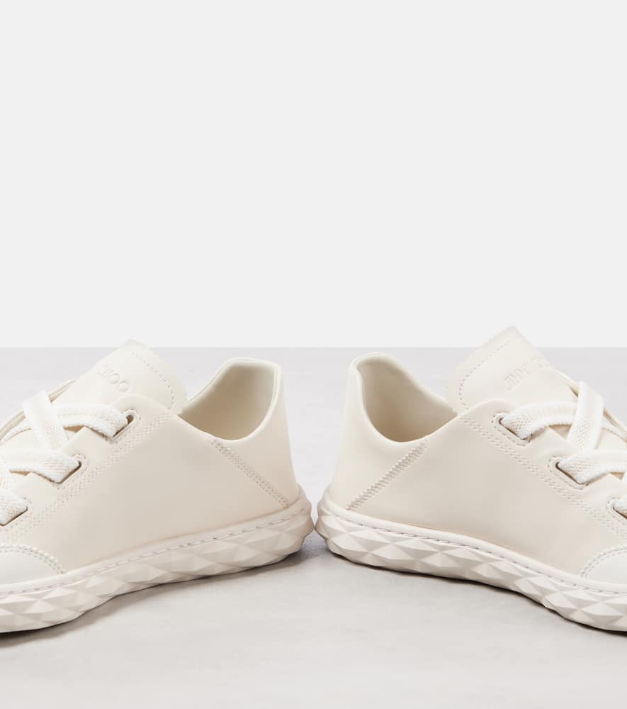 Jimmy Choo Diamond Light Flex/F leather sneakers
