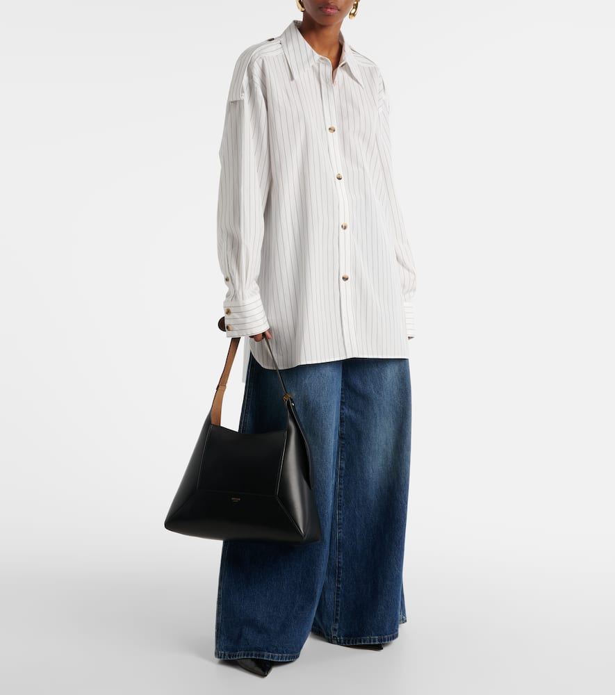 Jimmy Choo Diamond Medium leather tote bag