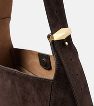 Jimmy Choo Diamond Medium suede and leather tote bag