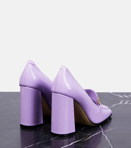 Jimmy Choo Diamond Tilda 100 patent leather pumps