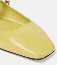 Jimmy Choo Diamond Tilda leather ballet flats