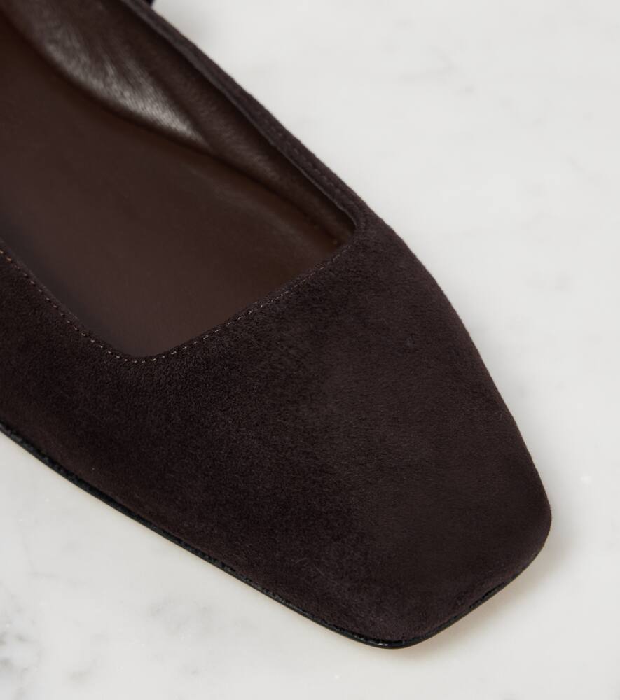 Jimmy Choo Diamond Tilda suede Mary Jane flats