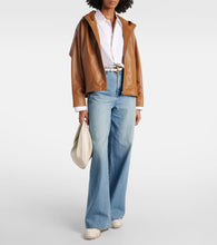 Jimmy Choo Diamond X II F leather sneakers