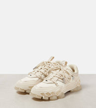 Jimmy Choo Diamond X II F leather sneakers