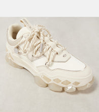 Jimmy Choo Diamond X II F leather sneakers