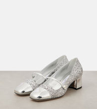 Jimmy Choo Elisa 45 glitter pumps