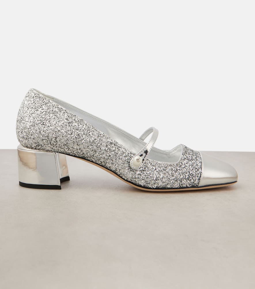 Jimmy Choo Elisa 45 glitter pumps