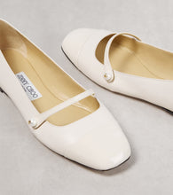 Jimmy Choo Elisa embellished leather ballet flats