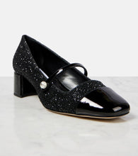 Jimmy Choo Elisa glitter Mary Jane pumps