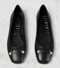 Jimmy Choo Elme embellished leather ballet flats