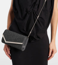 Jimmy Choo Emmie metallic clutch
