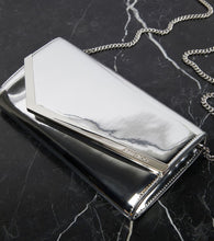 Jimmy Choo Emmie mirrored clutch
