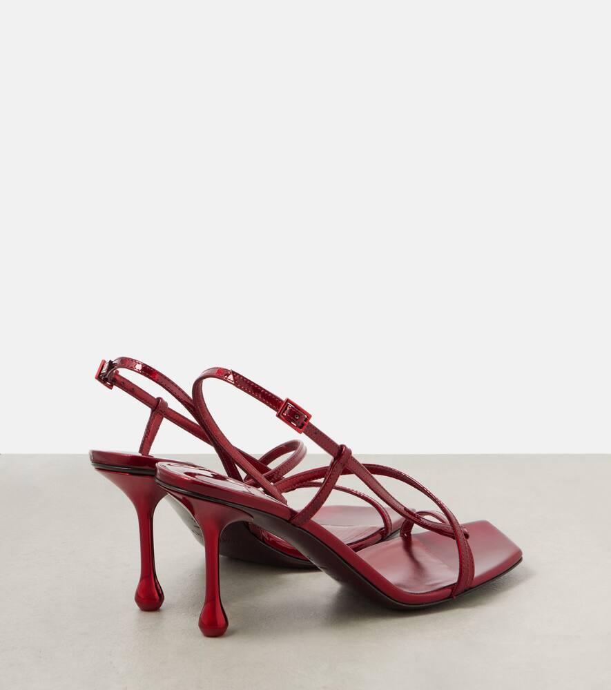 Jimmy Choo Etana 80 leather sandals