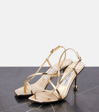 Jimmy Choo Etana 80 leather sandals