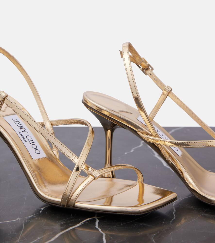 Jimmy Choo Etana 80 leather sandals
