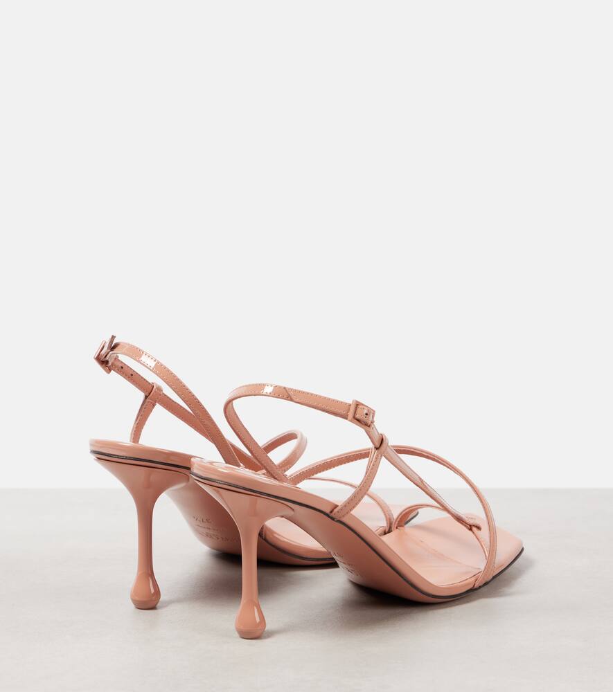 Jimmy Choo Etana 80 patent leather sandals