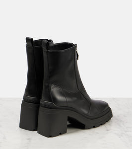 Jimmy Choo Eugenie 80 leather ankle boots