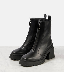 Jimmy Choo Eugenie 80 leather ankle boots