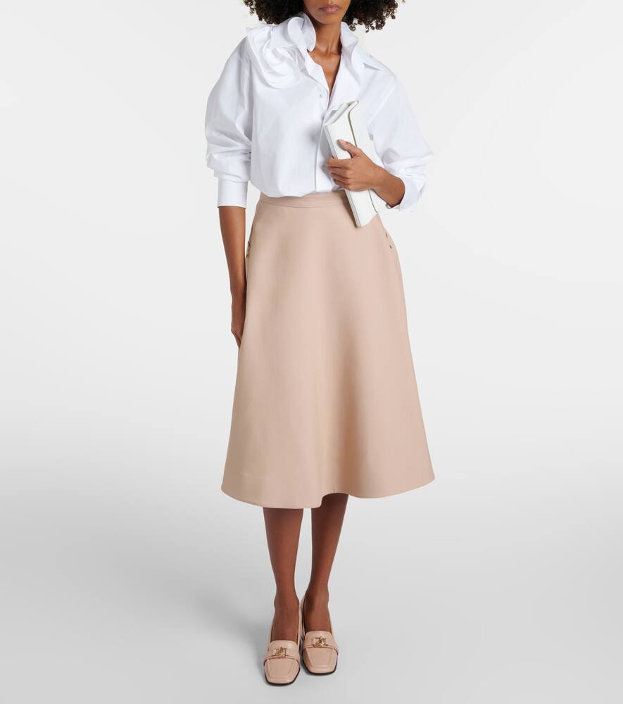 Jimmy Choo Evin 65 leather loafer pumps