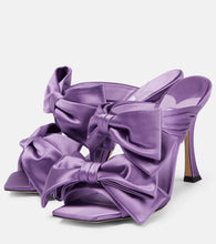 Jimmy Choo Flaca 100 satin mules