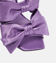 Jimmy Choo Flaca 100 satin mules