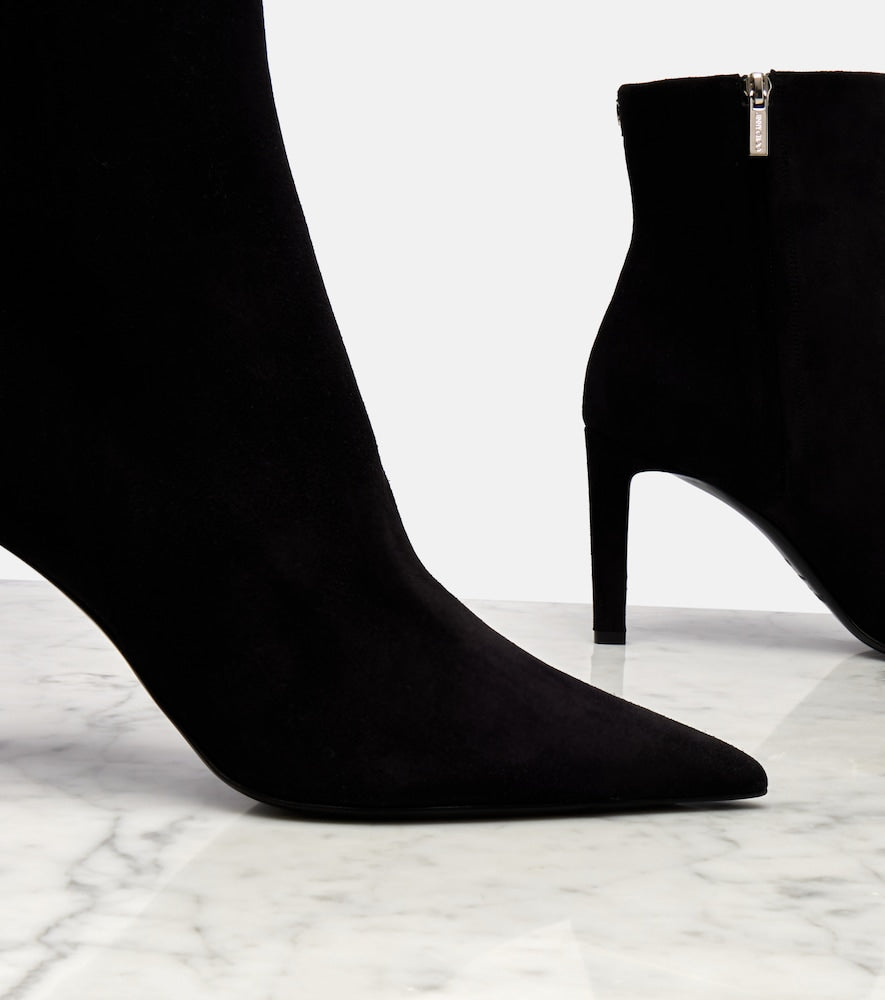 Jimmy Choo Frankie 85 suede ankle boots