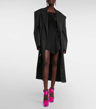 Jimmy Choo Gaia satin platform pumps