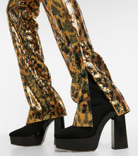 Jimmy Choo Giome 140 platform sock boots