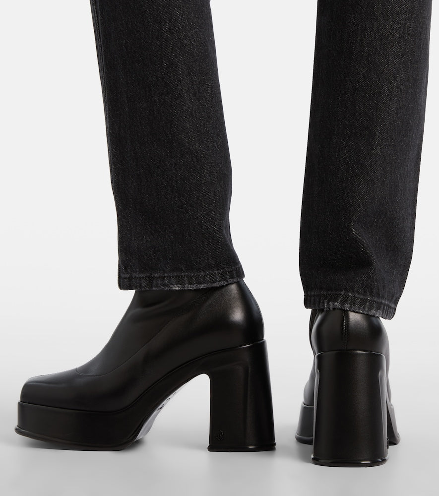Jimmy Choo Hadi leather ankle boots