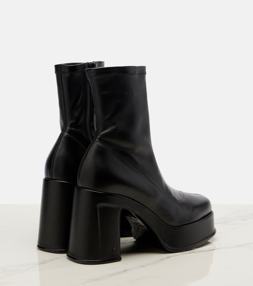 Jimmy Choo Hadi leather ankle boots