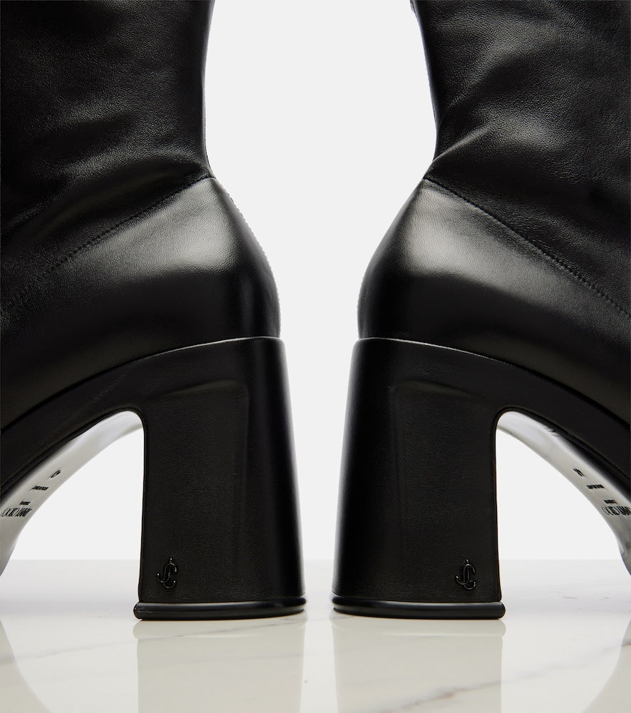 Jimmy Choo Hadi leather ankle boots