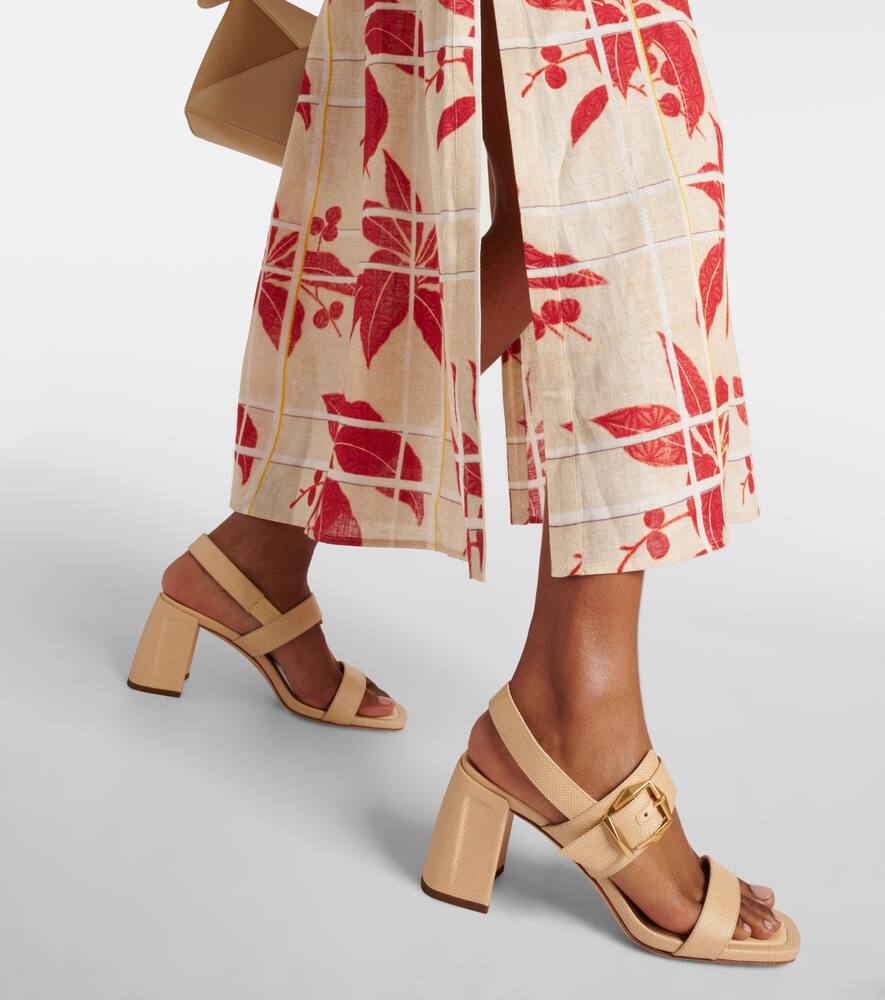 Jimmy Choo Hawke 70 canvas sandals