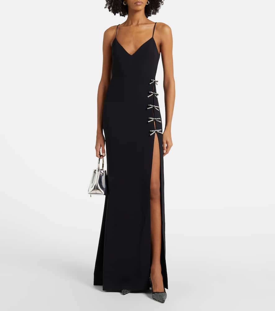 Jimmy Choo Ixia 80 embellished mesh pumps