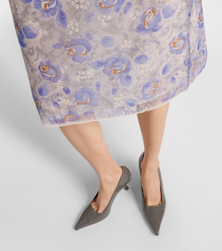 Jimmy Choo Ixia 90 patent leather pumps
