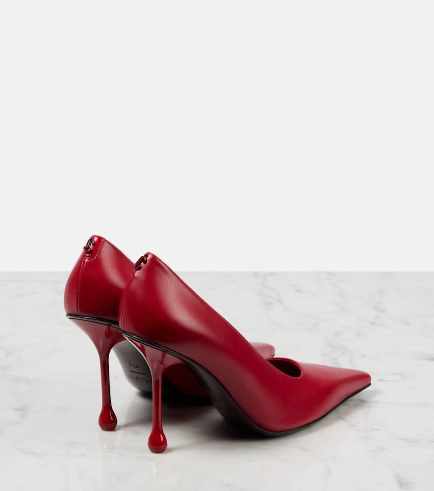 Jimmy Choo Ixia 95 leather pumps