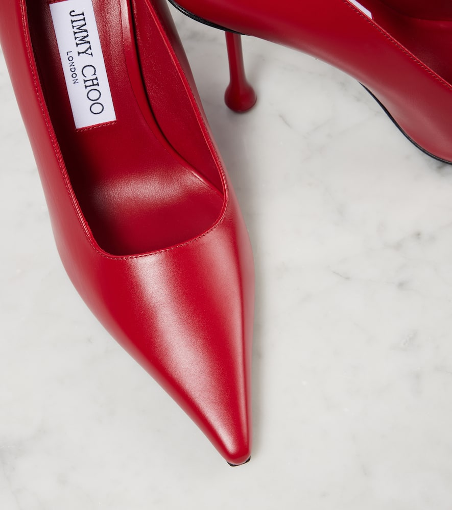 Jimmy Choo Ixia 95 leather pumps