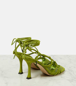 Jimmy Choo Jemma 90 embellished suede sandals