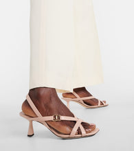 Jimmy Choo Jess 95 leather sandals