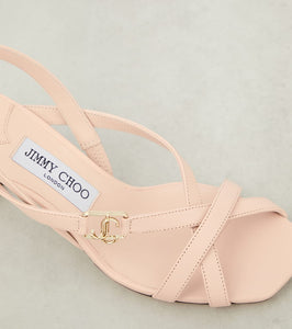 Jimmy Choo Jess 95 leather sandals