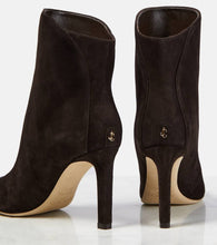 Jimmy Choo Karter 85 suede leather ankle boots