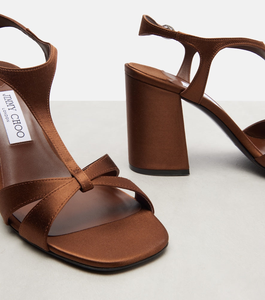 Jimmy Choo Kesia satin sandals